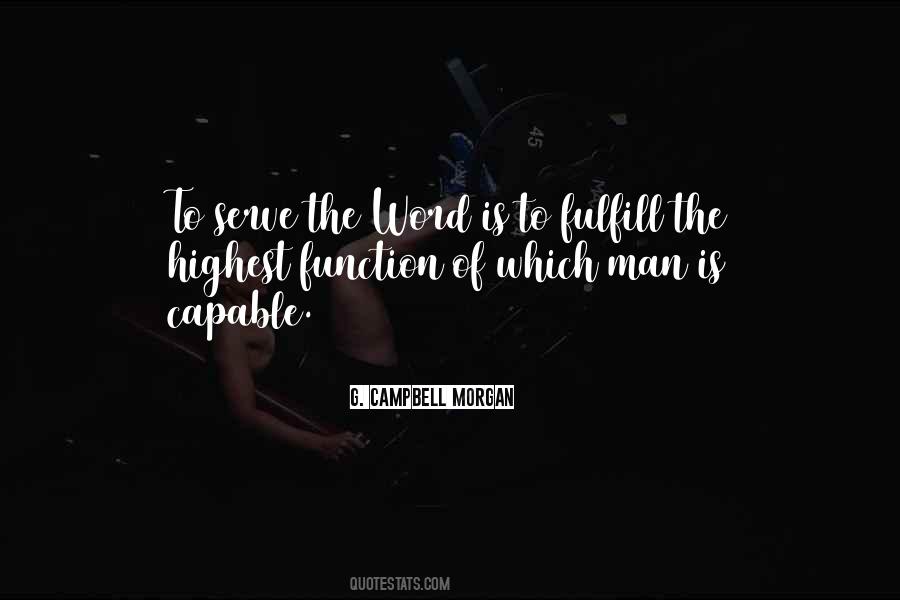 Capable Man Quotes #679677