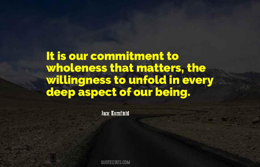 Commitment Inspirational Quotes #1381297