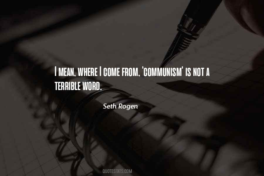 Quotes About Communism #1178205