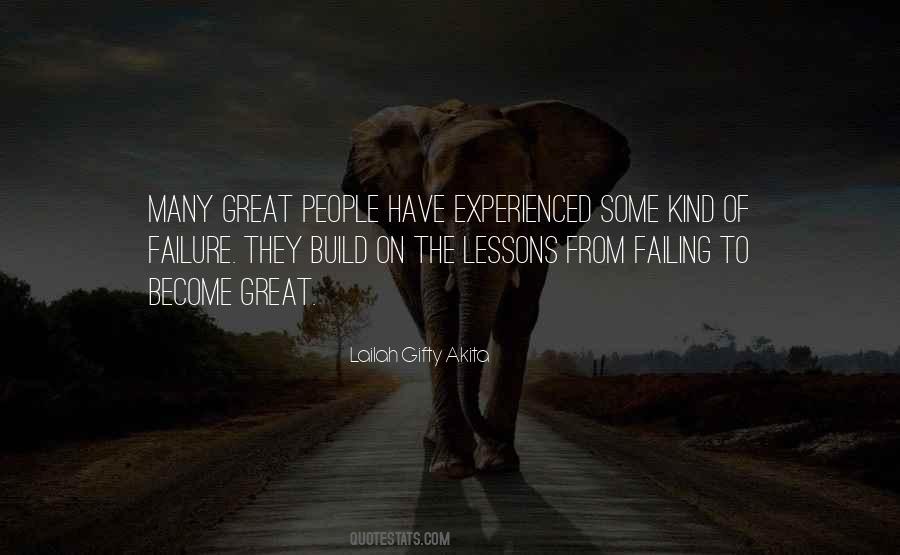 Quotes About Learning From Experiences #1572469