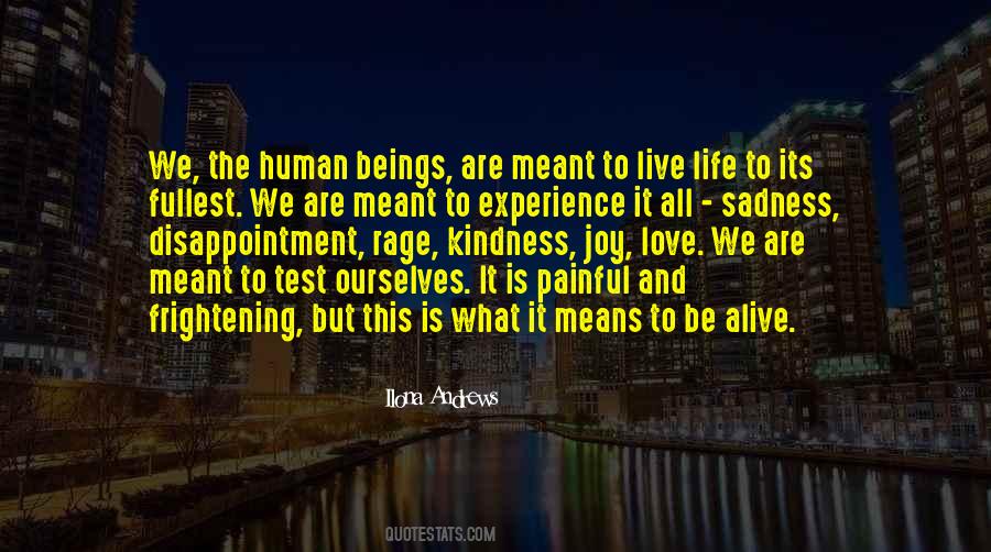 Quotes About What It Means To Be Human #1403948