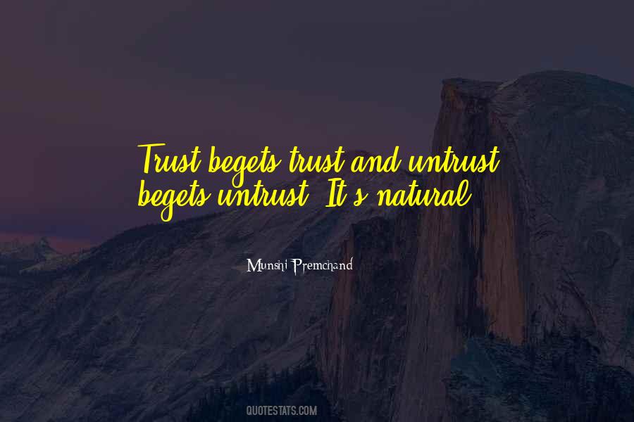 Quotes About Untrust #116787