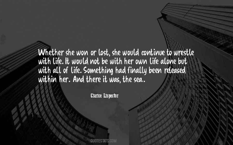 Continue With Life Quotes #1377233