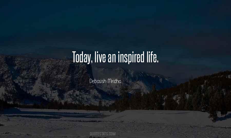 Live Inspired Quotes #658175