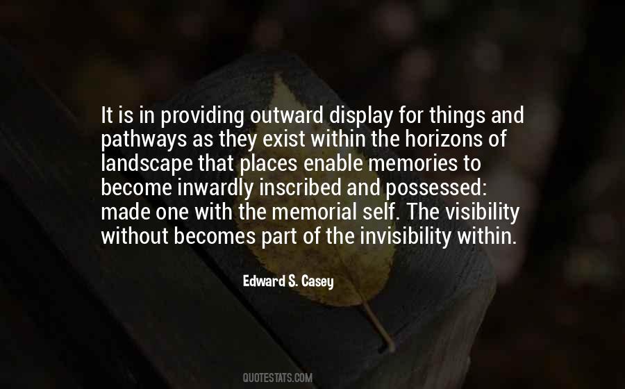 Quotes About Places With Memories #1687091