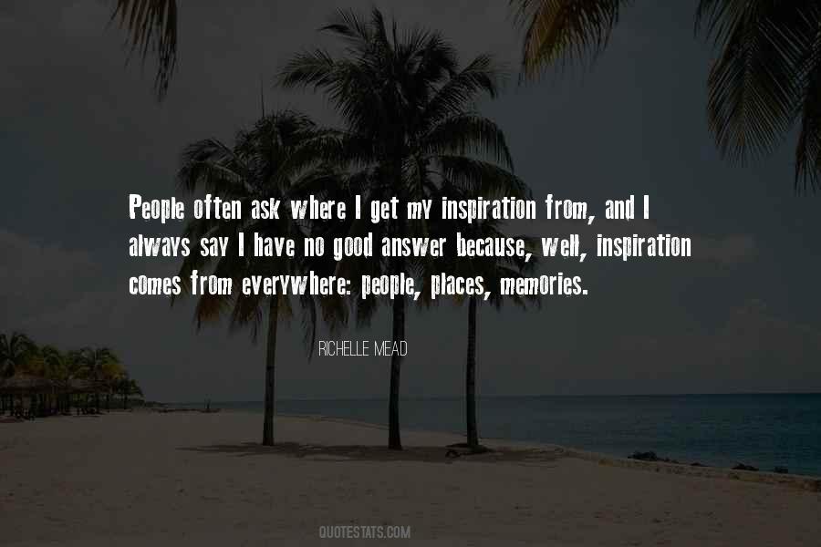 Quotes About Places With Memories #1711101