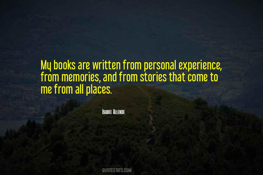 Quotes About Places With Memories #587484
