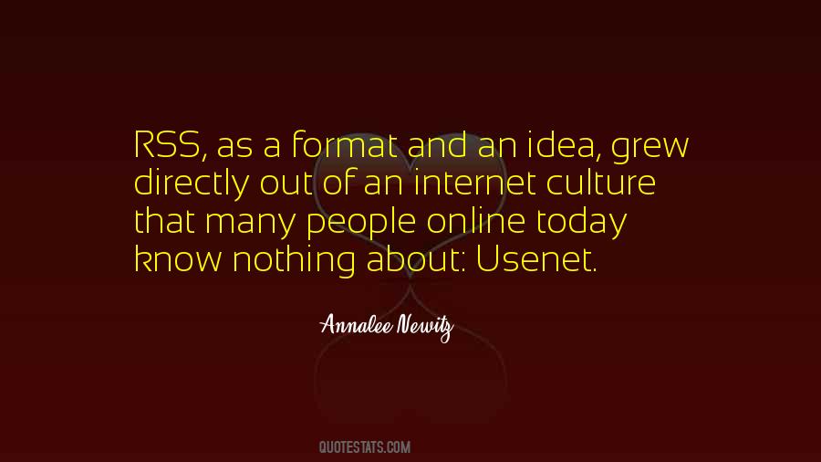 Culture Online Quotes #1637957