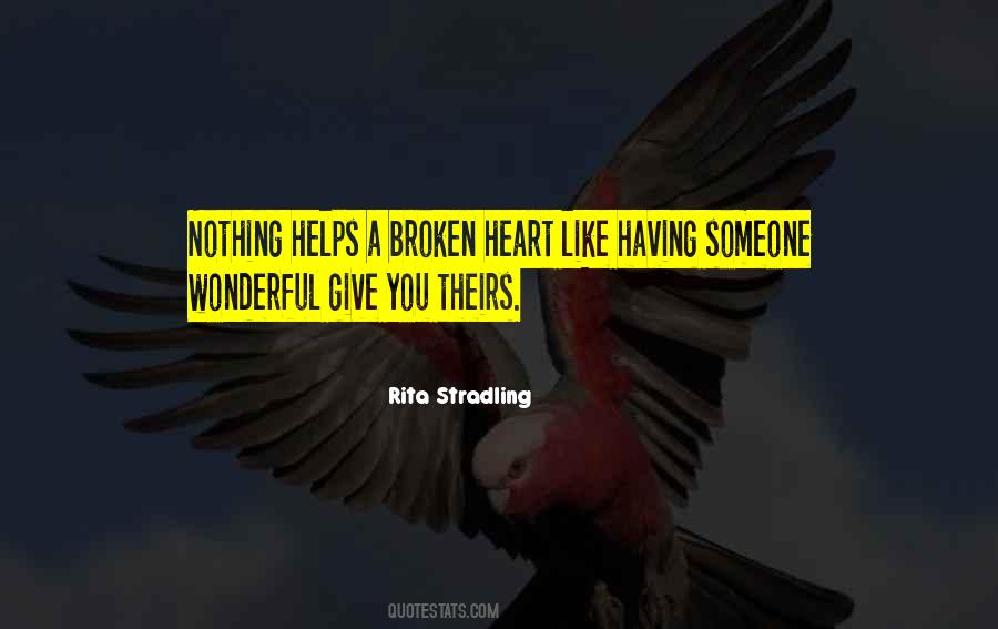 Quotes About A Heart Broken #90277