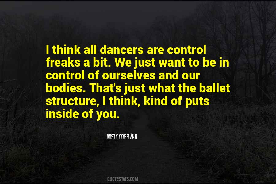 Quotes About Control Freaks #204265