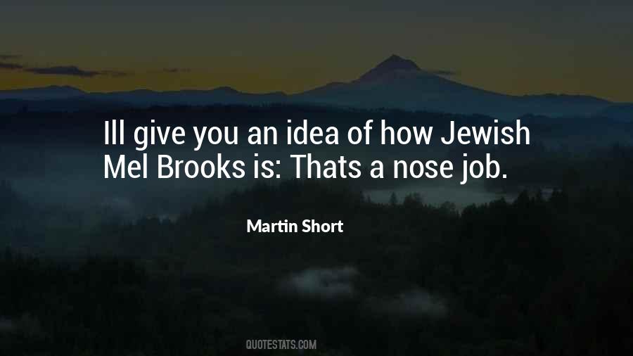 Nose Job Quotes #426916