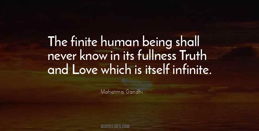 Quotes About Being Finite #1194886