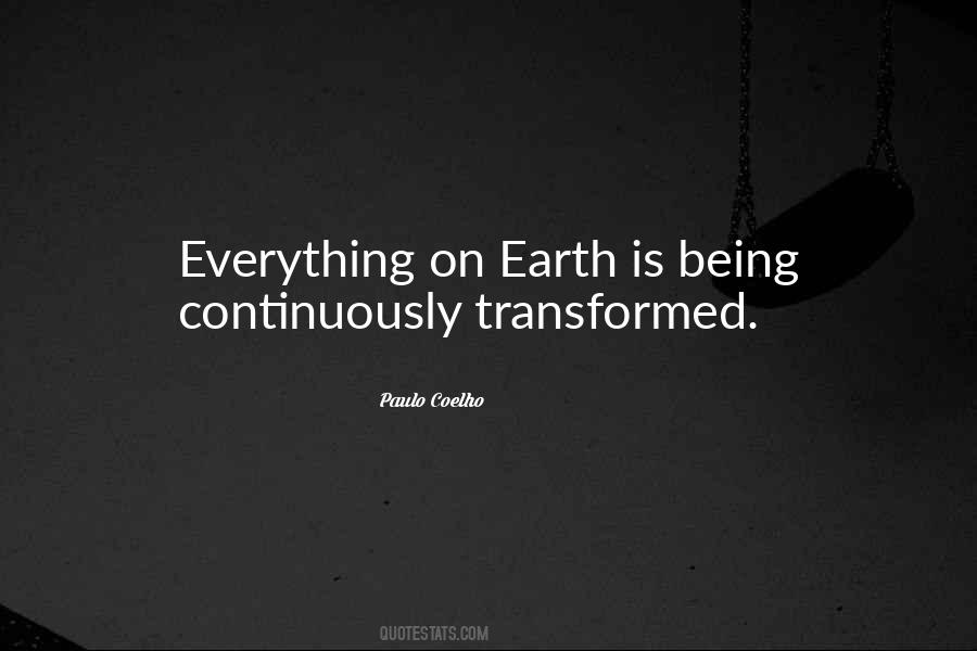 Being Transformed Quotes #1841784