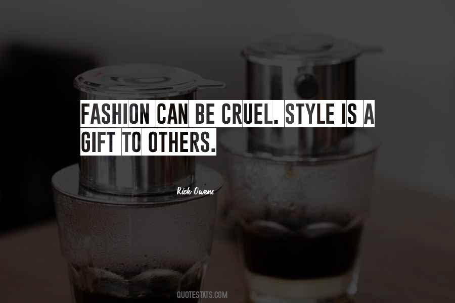 Quotes About Style Vs Fashion #120207