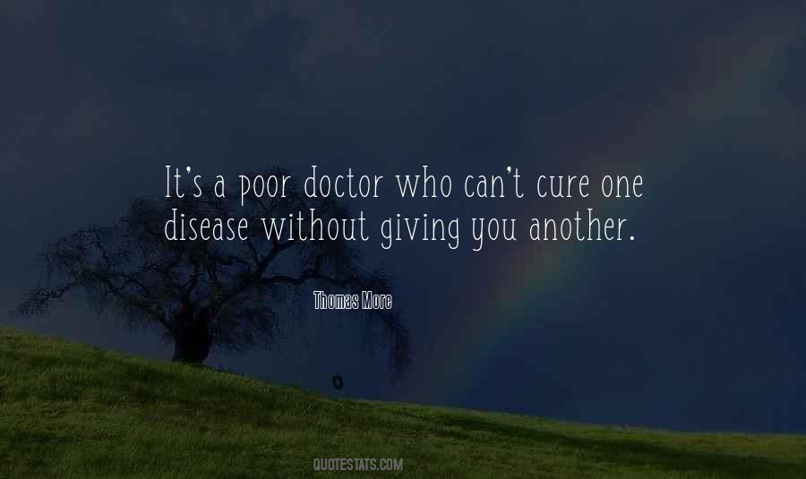 Quotes About Disease Cure #1066330