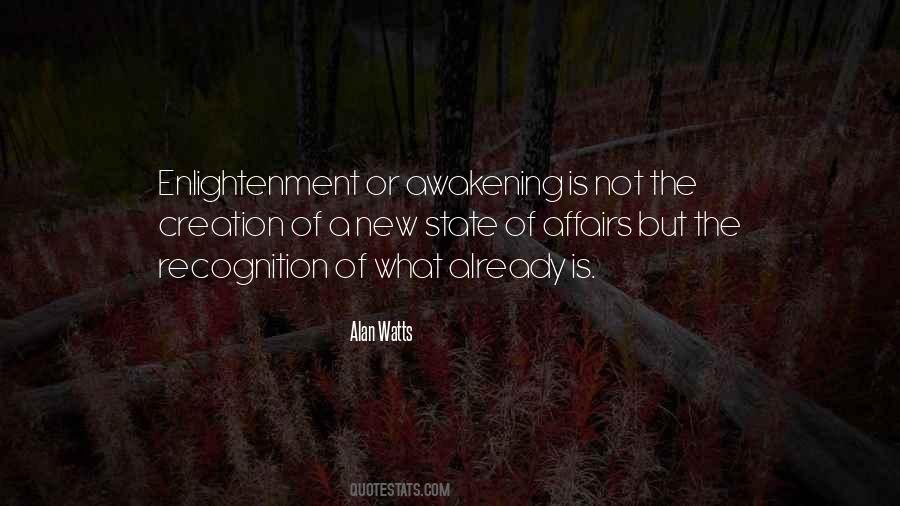 Quotes About Awakening Enlightenment #1604818