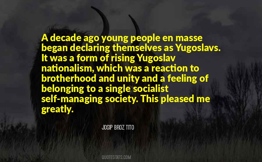 Feelings Of Belonging Quotes #1606739