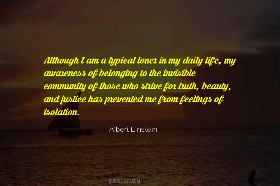 Feelings Of Belonging Quotes #1776363