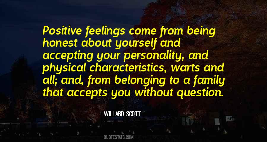 Feelings Of Belonging Quotes #672965