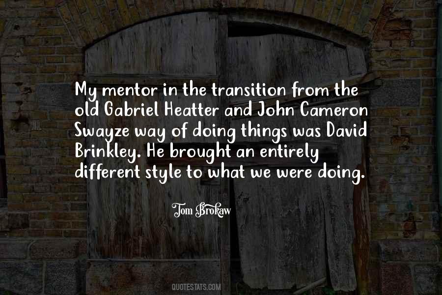 The Transition Quotes #960009