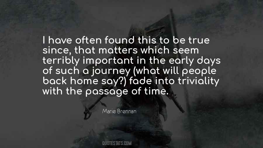 Quotes About Going Home Early #519489
