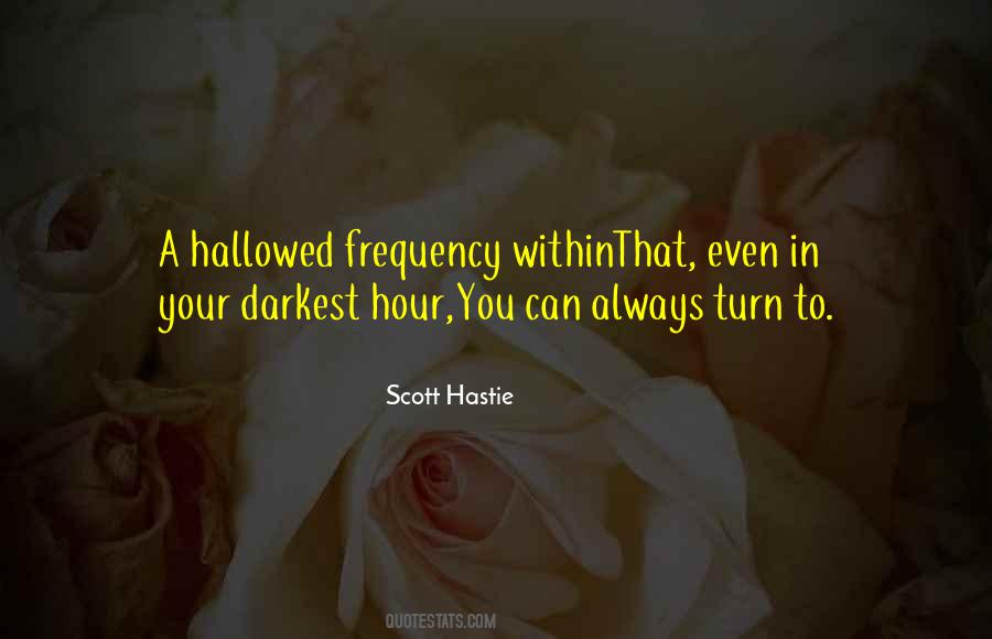 Quotes About Frequency #97358