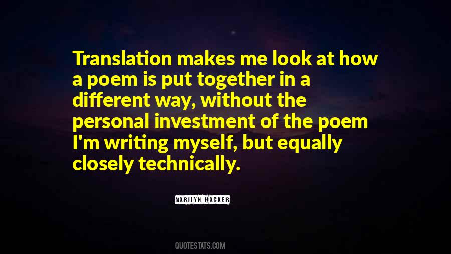 Together Makes Quotes #186766