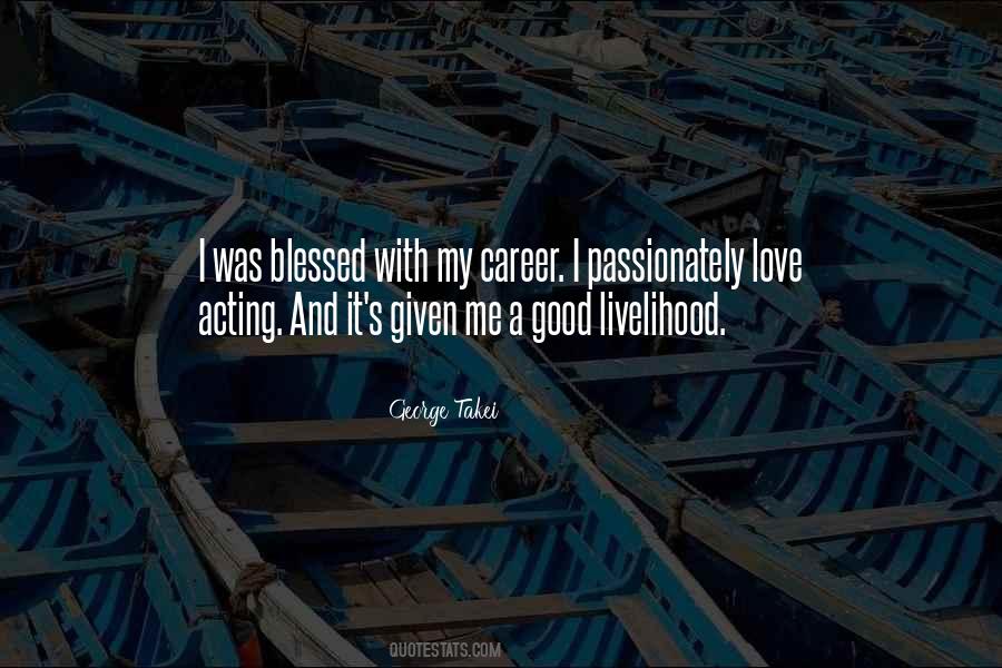 Quotes About Blessed Love #161735