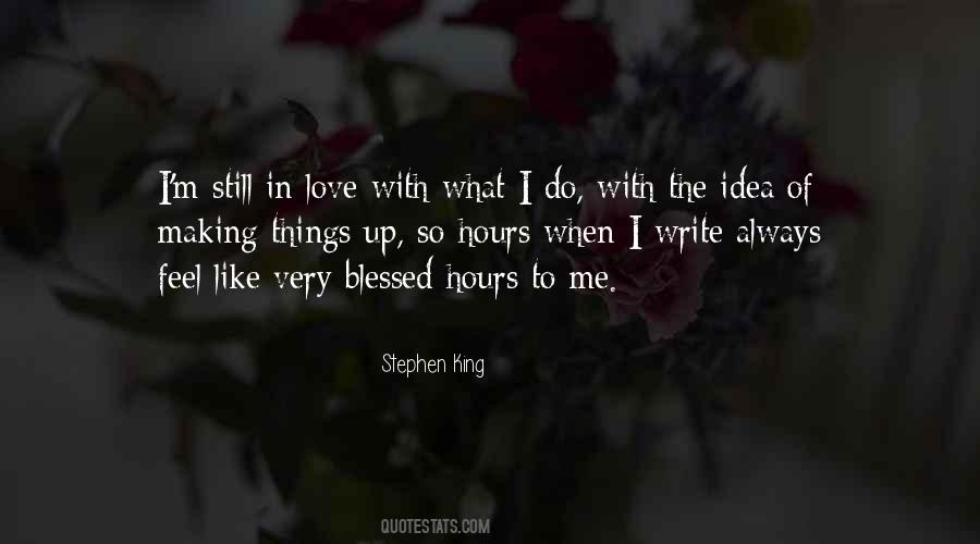 Quotes About Blessed Love #204559