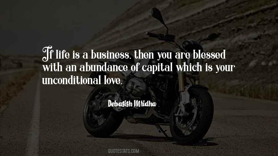 Quotes About Blessed Love #60597