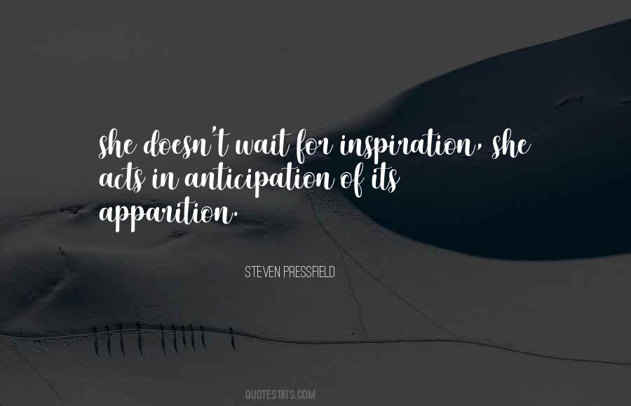 Quotes About Apparition #1054480