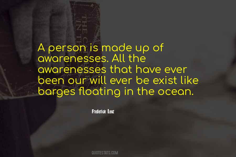 Quotes About Floating In The Ocean #802953