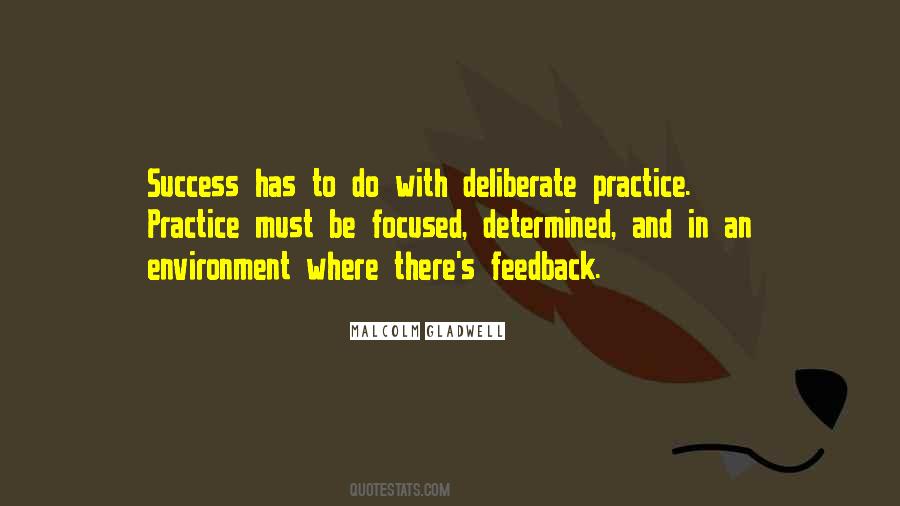 Quotes About Deliberate Practice #1025707
