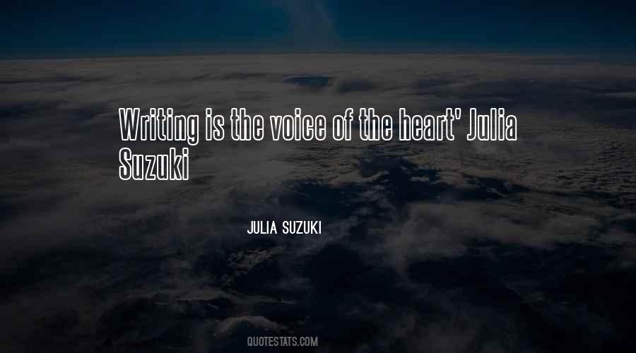 Quotes About Writing Voice #183566