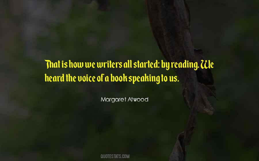 Quotes About Writing Voice #277887