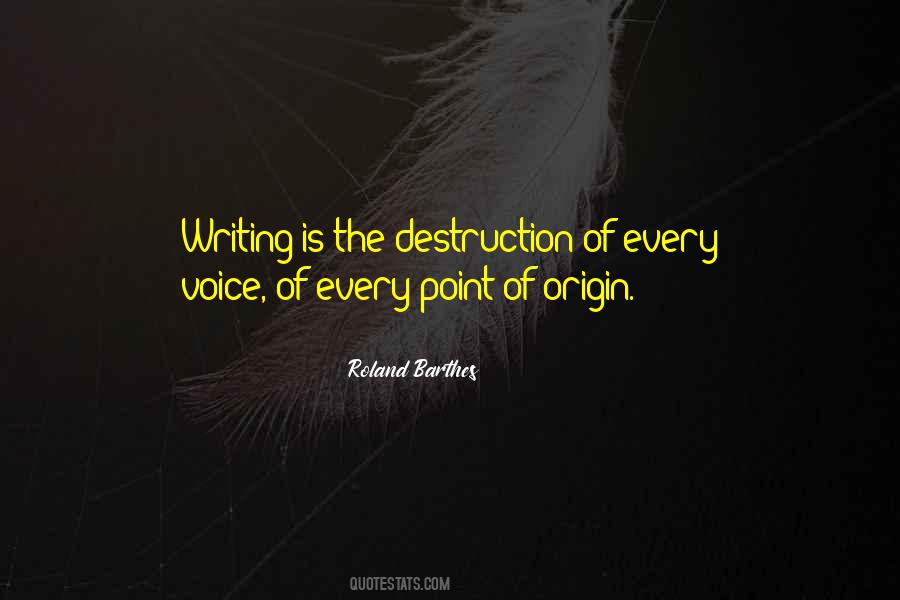 Quotes About Writing Voice #288103