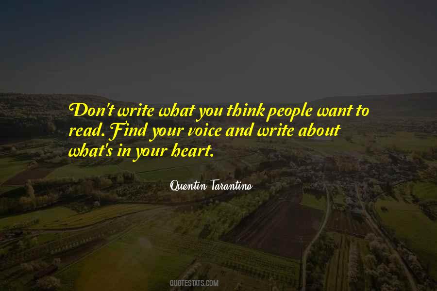 Quotes About Writing Voice #306071