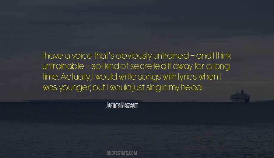 Quotes About Writing Voice #372555