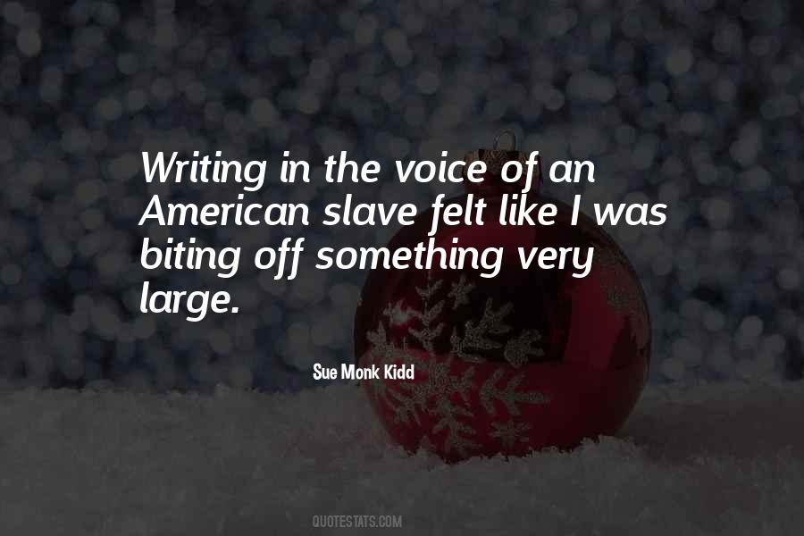 Quotes About Writing Voice #403808