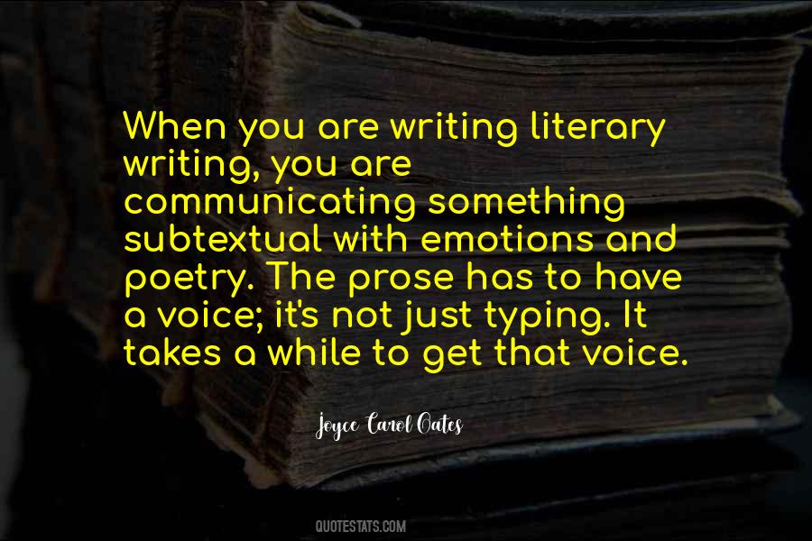Quotes About Writing Voice #51727
