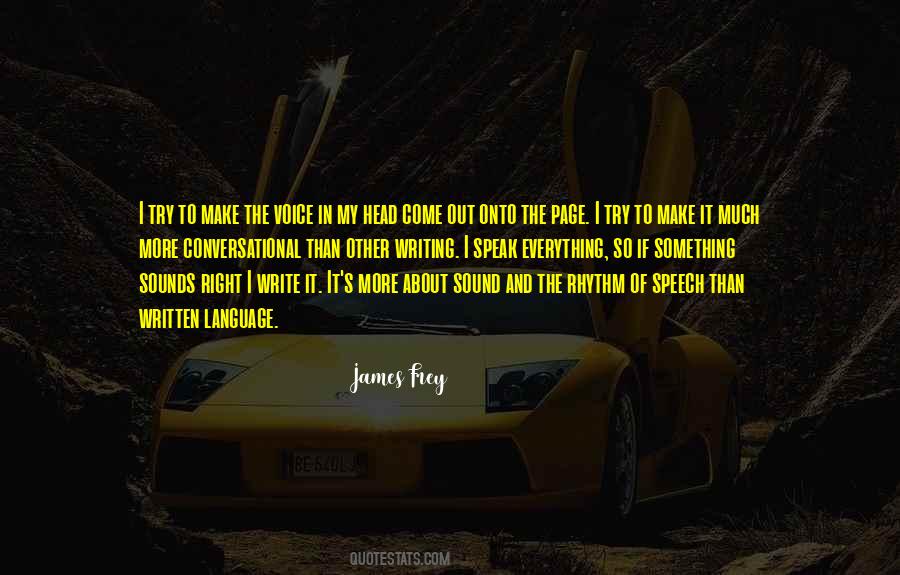 Quotes About Writing Voice #60275