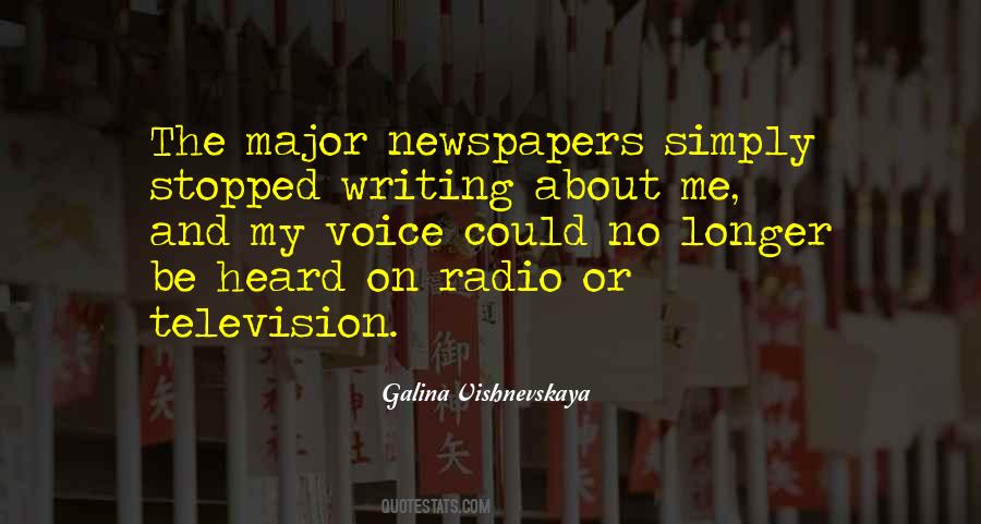 Quotes About Writing Voice #604541