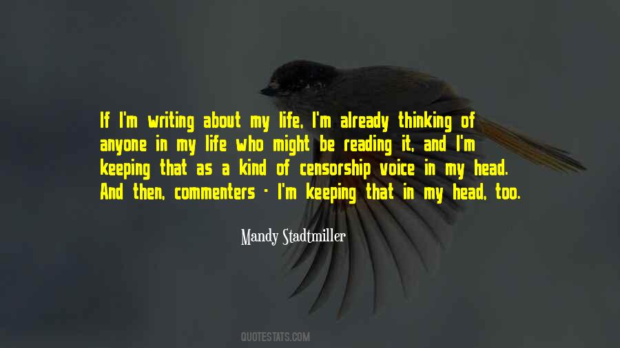 Quotes About Writing Voice #626629