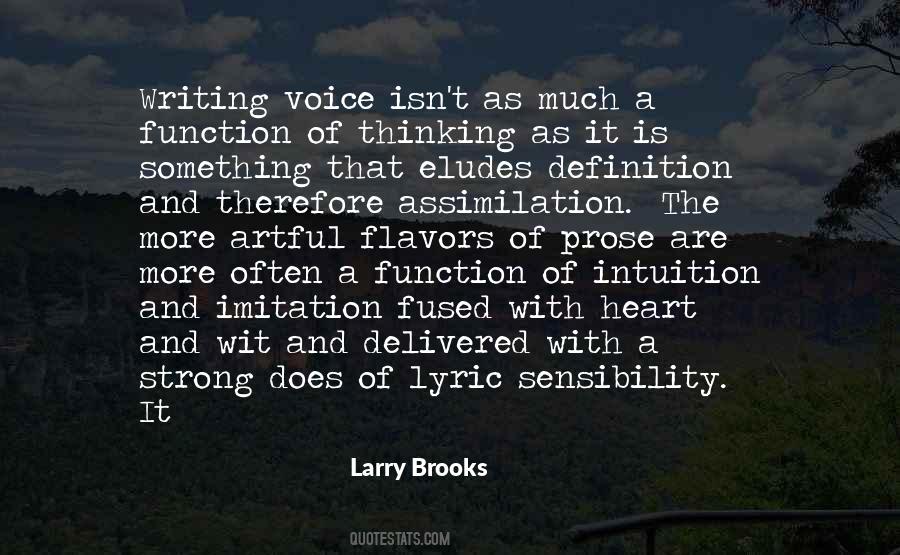 Quotes About Writing Voice #754676