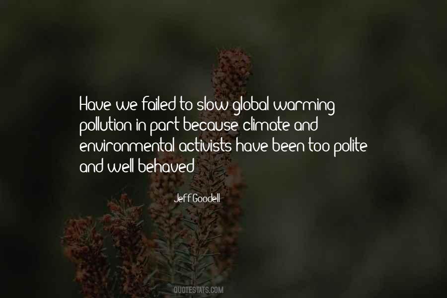 Quotes About Environmental Pollution #9433