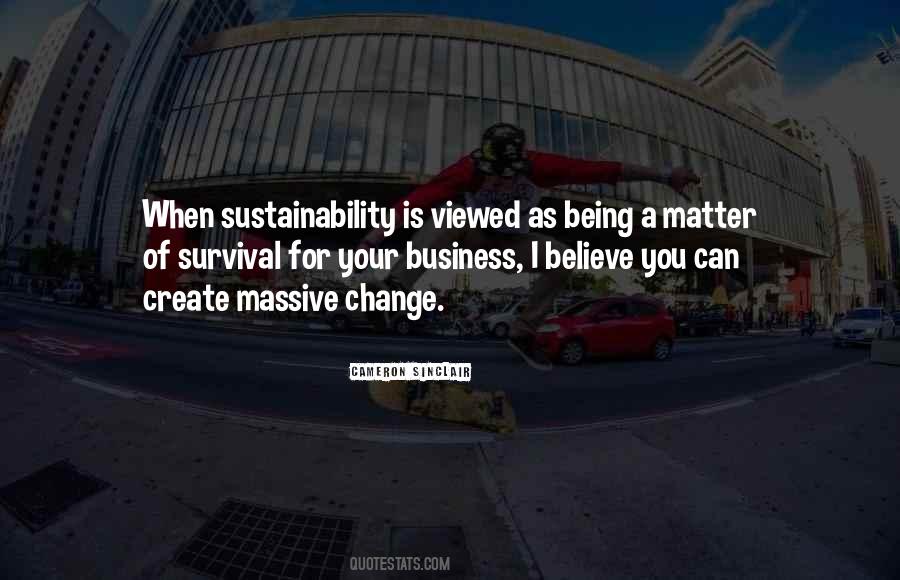 Quotes About Sustainability In Business #1707446