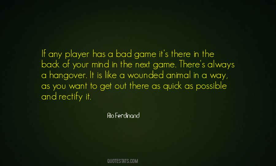 Quotes About A Bad Game #131018