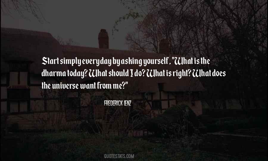 Quotes About The Dharma #262946