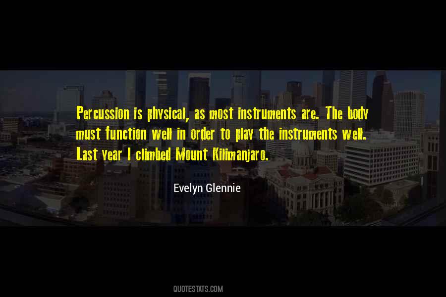 Quotes About Percussion #1095639