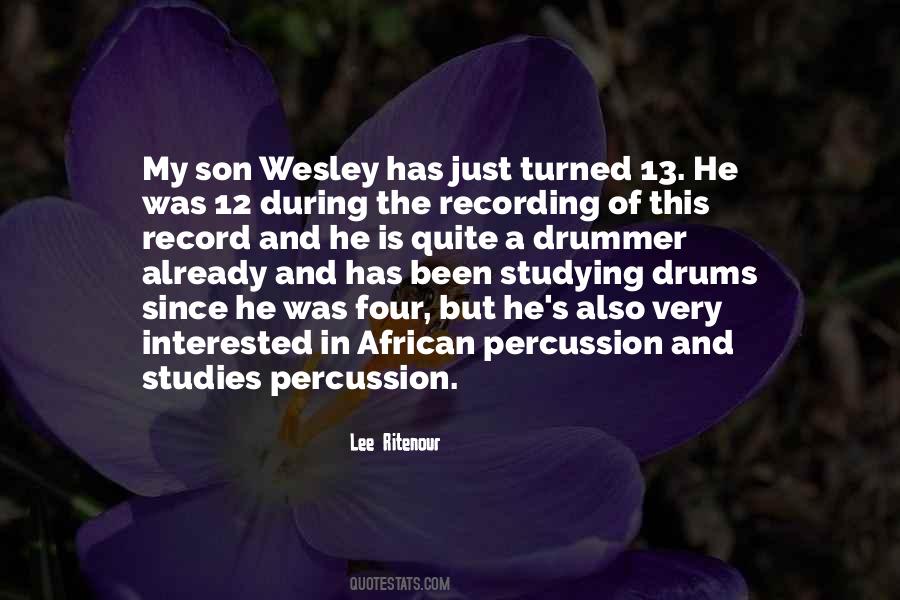 Quotes About Percussion #1099630